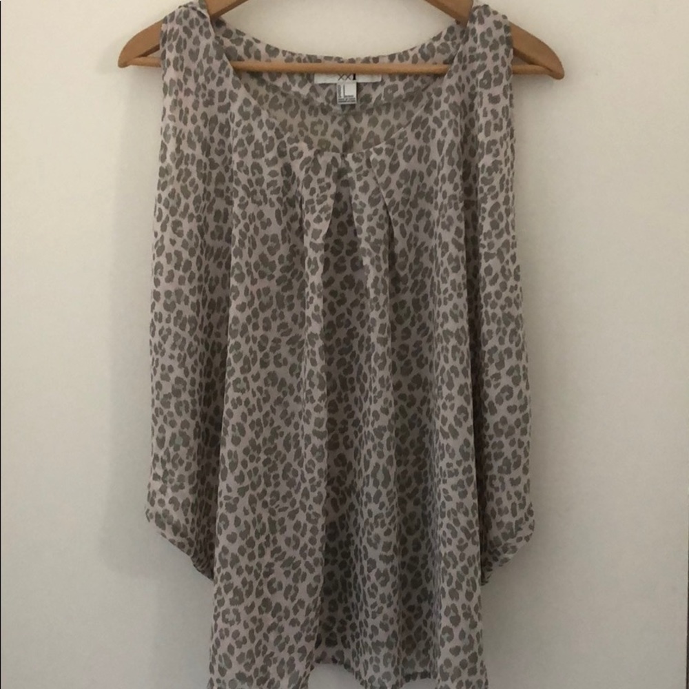 Forever 21 Light pink and grey outer wear